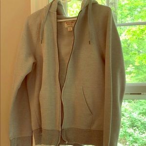 Men’s Mossimo grey zip up hoodie - M